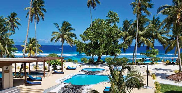 Return To Paradise Resort Matautu Exteriör bild